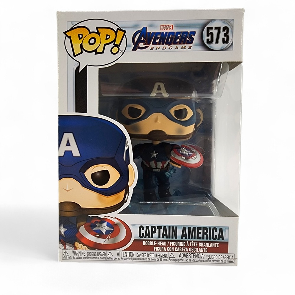 Funko Pop! Captain America 573 Avengers Endgame Marvel Disney Vinyl Figure Toy